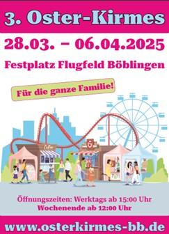 Plakatmotiv Oster-Kirmes 2025